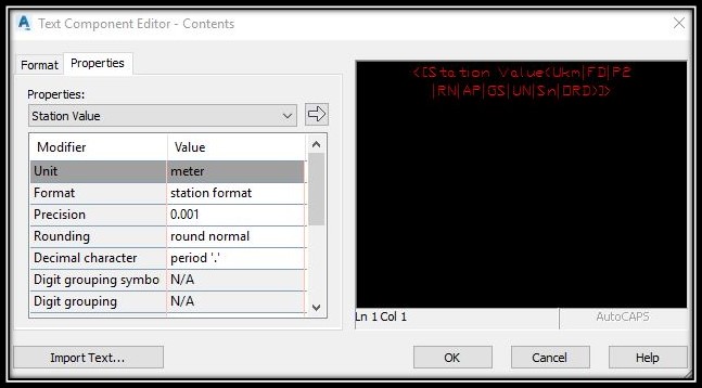Adding station hectometre